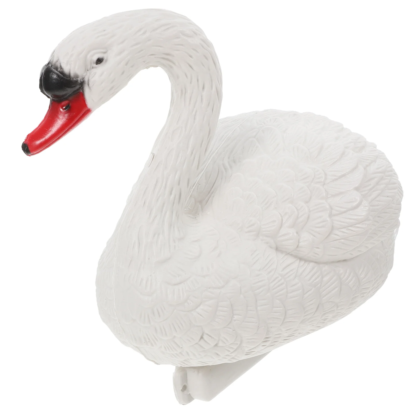 Floating Water Villa Pond Swan Pool Goose Figurine Lifelike Decoys Sculpture Birds Deterrent