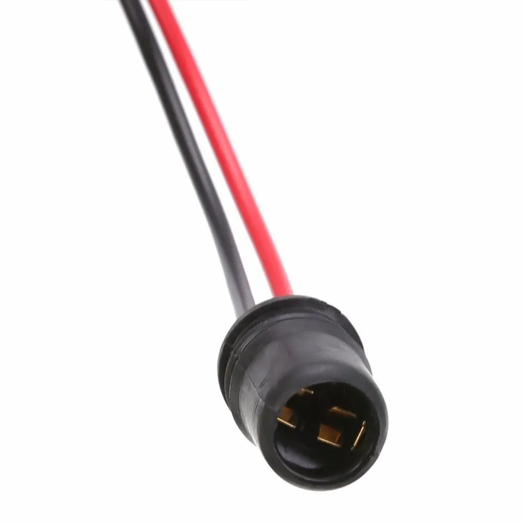 Enchufe de bombilla de goma T10 para salpicadero de coche, soporte de lámpara, conector para coche, camión y barco, 10 piezas