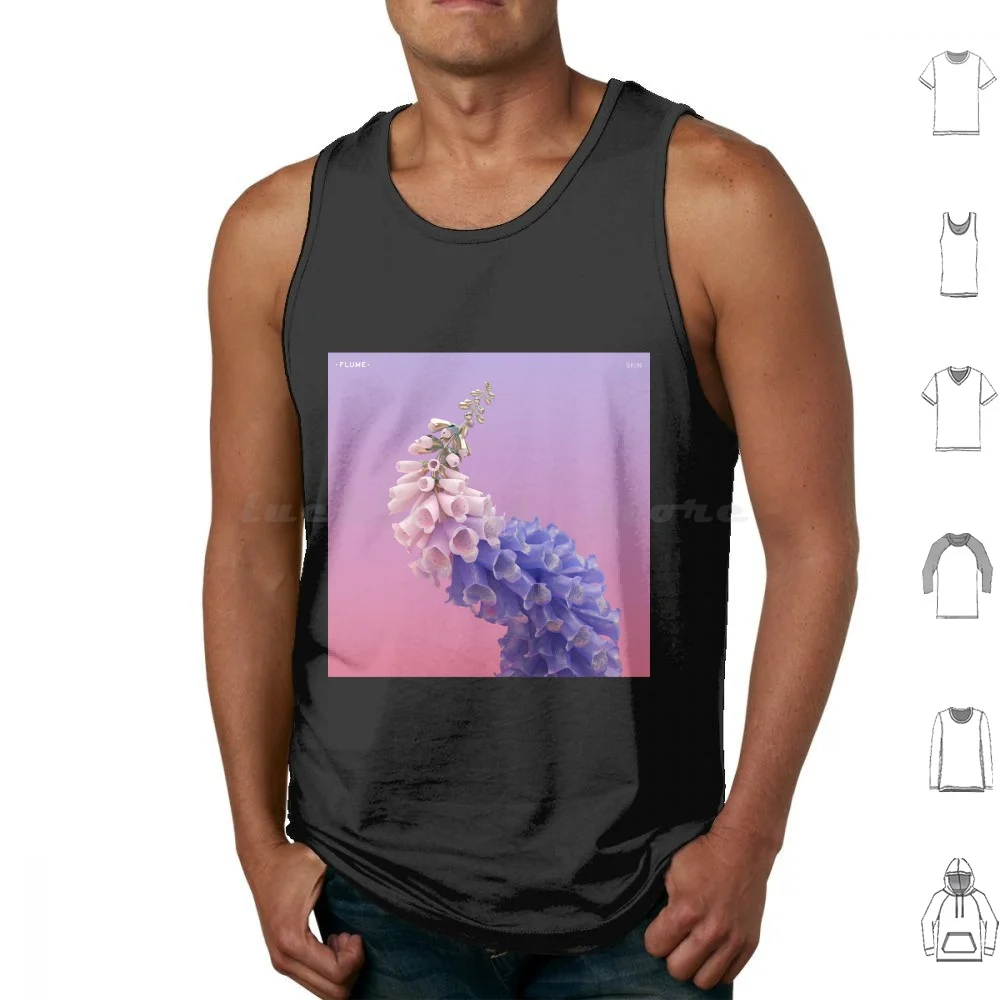 Flume Skin Tank Tops Vest Sleeveless Flume Flume 2 Flume 3 Never Be Like You Never Be Like You 2 Skin Companion Ep I