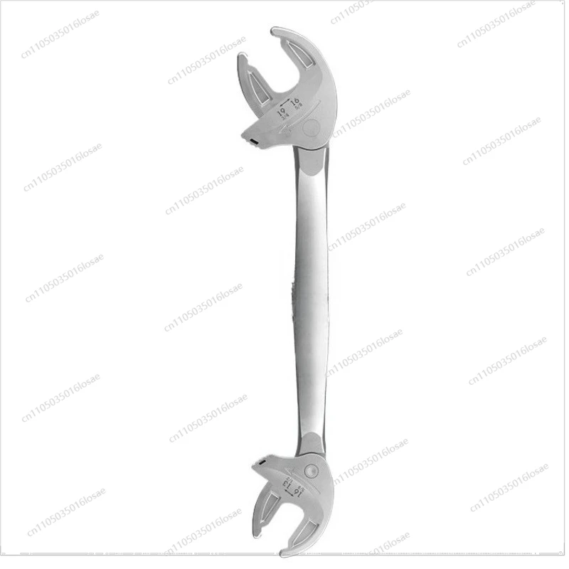 

Double-headed Crab Claws Movable Wrench 6006 Imitation Ratchet Speed Screwing Large Opening Self-clamping