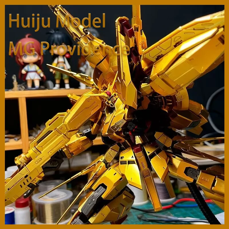 

Huiju Model 1/100 Mg Zgmf-X13a Providence Gold Assembly Model Kits Plastic Skeleton Anime Action Figure Robot Plastic Model Toys