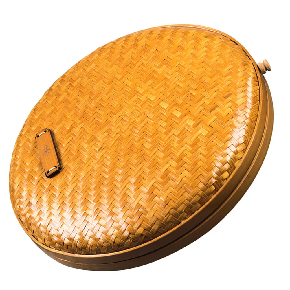 1Pcs Bamboo Tea Box Premium Handwoven Storage Basket for Tea Tools Accessories Organizing Home Kitchen Living Room Desk - view 5