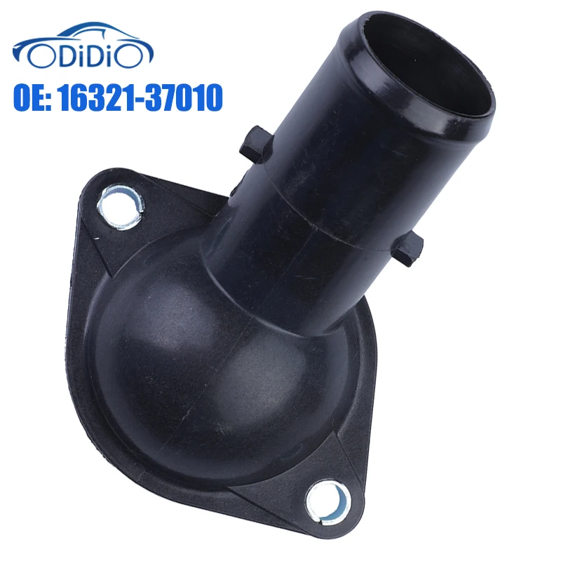 ODIDIO 16321-37010 1632137010 Cooling Thermostat Cover Housing Assembly For 2009- 2021 Toyota Corolla 1.8L Matrix CH-R Scion