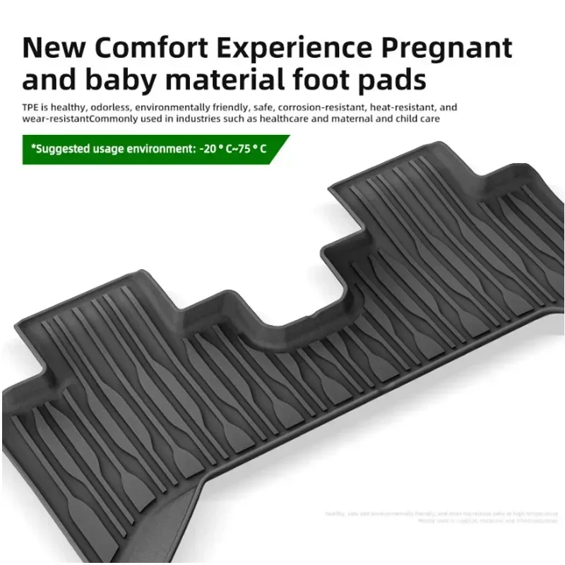 لسوزوكي فيتارا LY ملحقات 2016 2017 ~ 2023 2022 سيارة الكلمة حصيرة TPE جزء القدم TPE الداخلية مقاوم للماء مقاومة للخدش السجاد