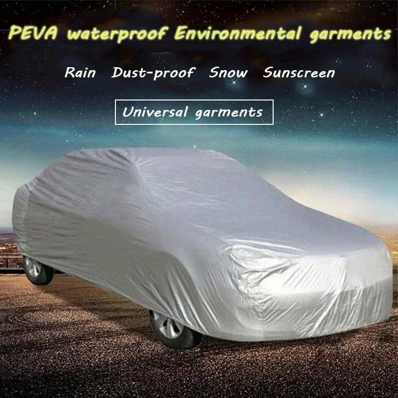 

Universal Car Cover Sun Outdoor Protection Full Exterior Snow Cover Dustproof for Sedan Scratch-Resistant Sedan Suit SUV Tools
