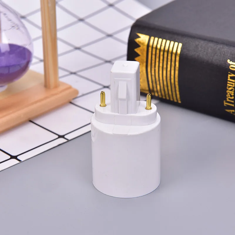 PBT Fireproof E27 Bulb Adapter Lamp Holder Base Socket Conversion with EU Plug