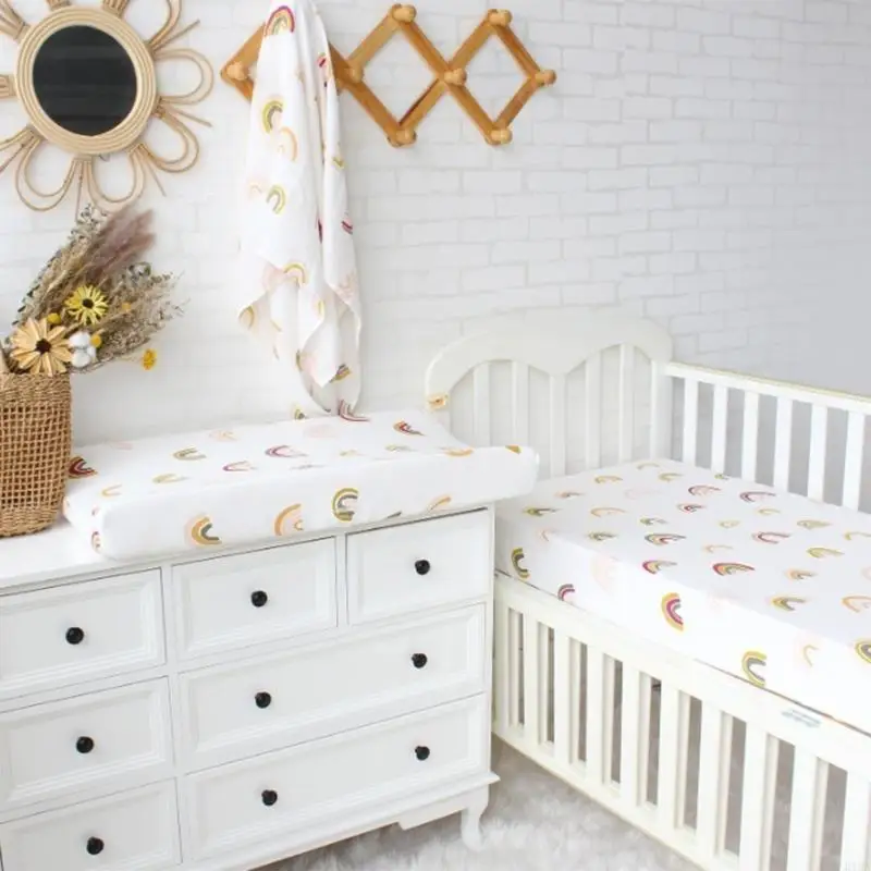 K1MA Baby Diaper Changer Taft Cover réutilisable Nappy Changere Sleeve Soft & Breathable