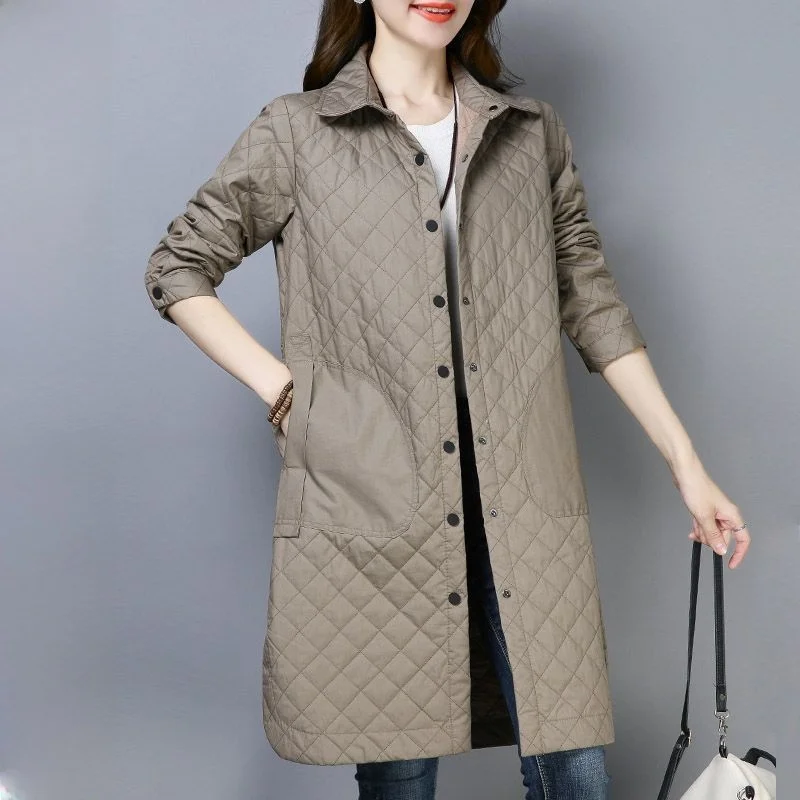 

plus Size down Cotton Jaet Women's Lightweight Loose Autumn Winter Cotton irt Coat for plus Size Women And Mothers