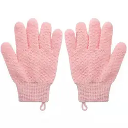 a piece Of Five Finger Bath Gloves Creative Home Body Massage Sponge Lazy Bath Gloves Deodorant Massage Elastic Bath Scrub Mud