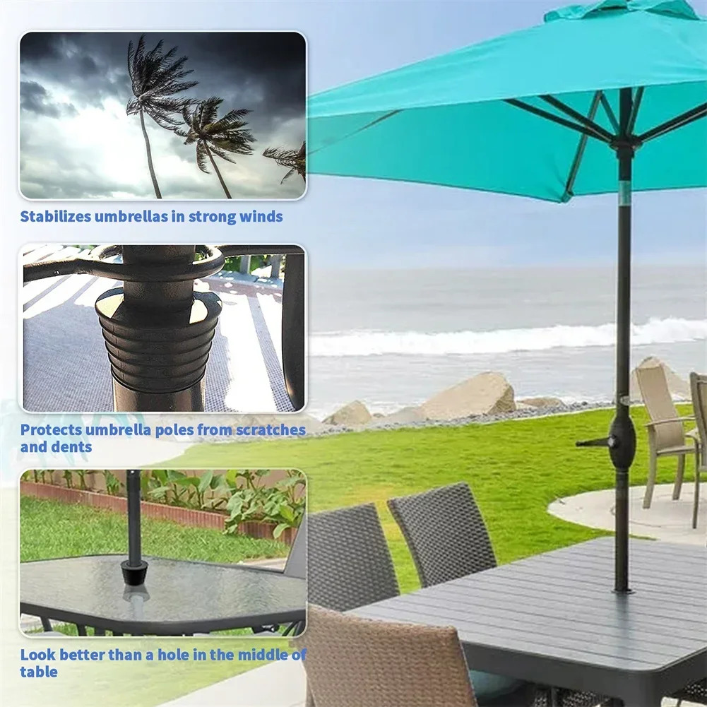 Hole Plug Silicone Umbrella Cone 50mm Courtyard Umbrella Hole Opening Parasol Parasol Stand Patio Table Rubber