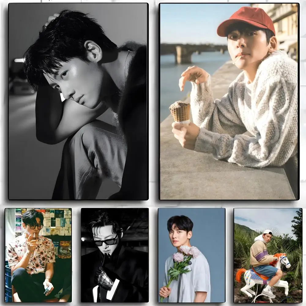 Actor  J-Ji C-Chang W-Wook Poster Wall art print art suitable for living room bedroom bar parlor home decor gift
