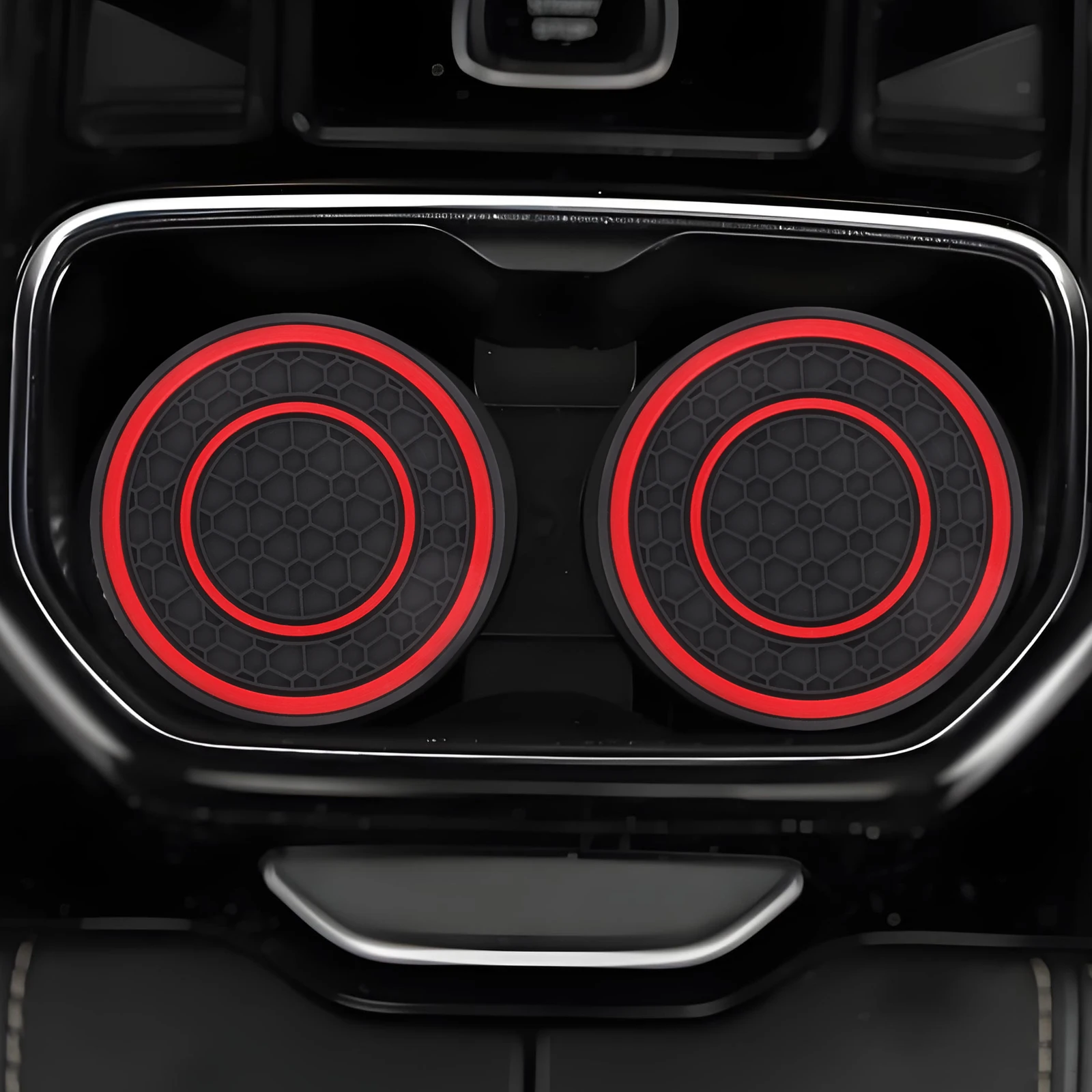 

Non-slip Coaster Auto Interior Mat Car Insulated Cup Drink Anti-slip Black Holder