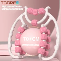 Circular Leg Clamps-360 Degree 20 Wheels Muscle Roller Massager Muscle Roller Neck Arm Leg Muscle Relax Massager Sports Yoga