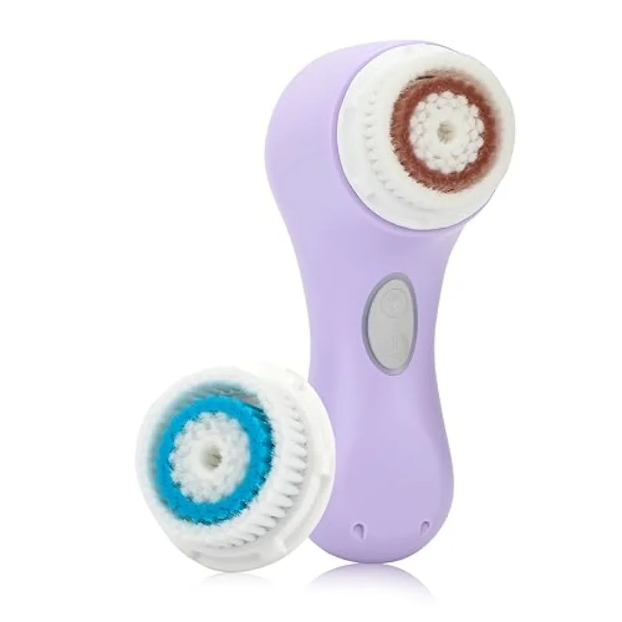 

Mia 2 Sonic Facial Cleansing Brush - Electric Face Exfoliator for Deep Clean Pore Cleansing, Waterproof Rechargeable Lavender
