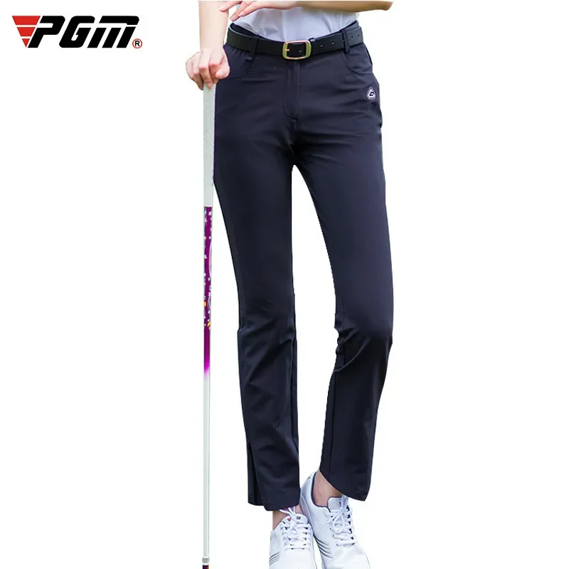 

PGM 2024 Women Golf Pants Summer Ladies Slim Elastic Breathable cropped pants Sports Wear Clothing Casual daily wear lady pants