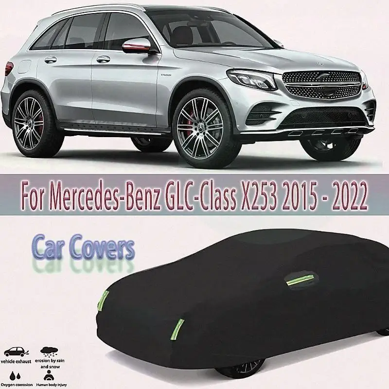 

Для солнцезащитного козырька, водонепроницаемые, пылезащитные, внешние, водонепроницаемые, пылезащитные чехлы для Mercedes Benz GLC X253 2015 2022, автомобильные чехлы