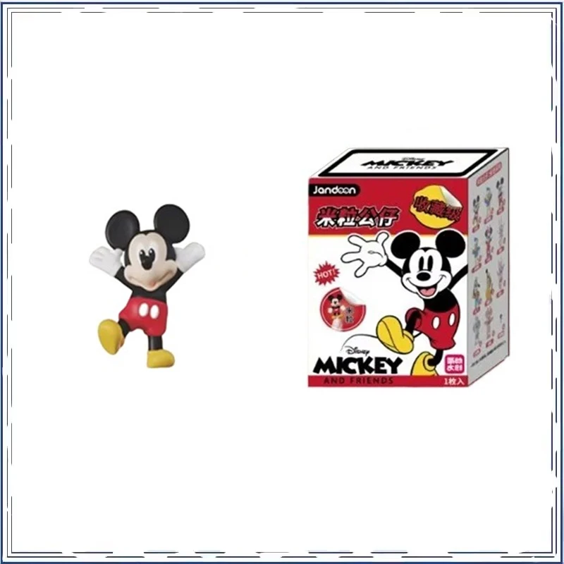 

Mickey Mouse Doll Series Blind Box Q-version Desktop Ornament Children's Day Gifts Action Figure Model Toys