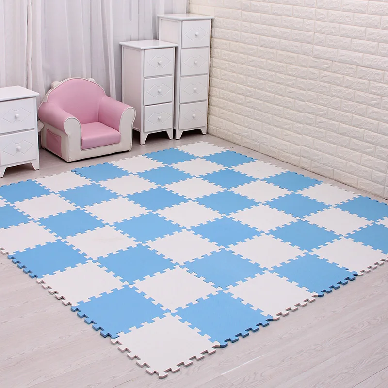 EVA Foam Puzzle Play Mat para crianças, Kids Rugs Brinquedos, Exercício Interlocking, Ladrilhos, Cada 29cm x 29cm