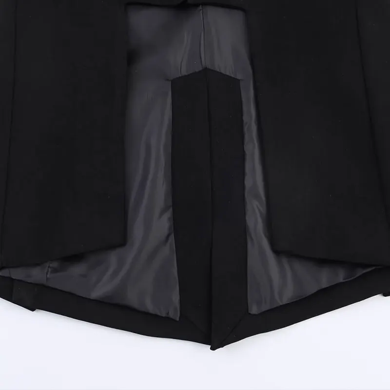 NLZGMSJ 2026 Spring Fashion Vintage Asymmetry Stylish Long Women Blazer Office Lady Fashion Jacket Female Blazer