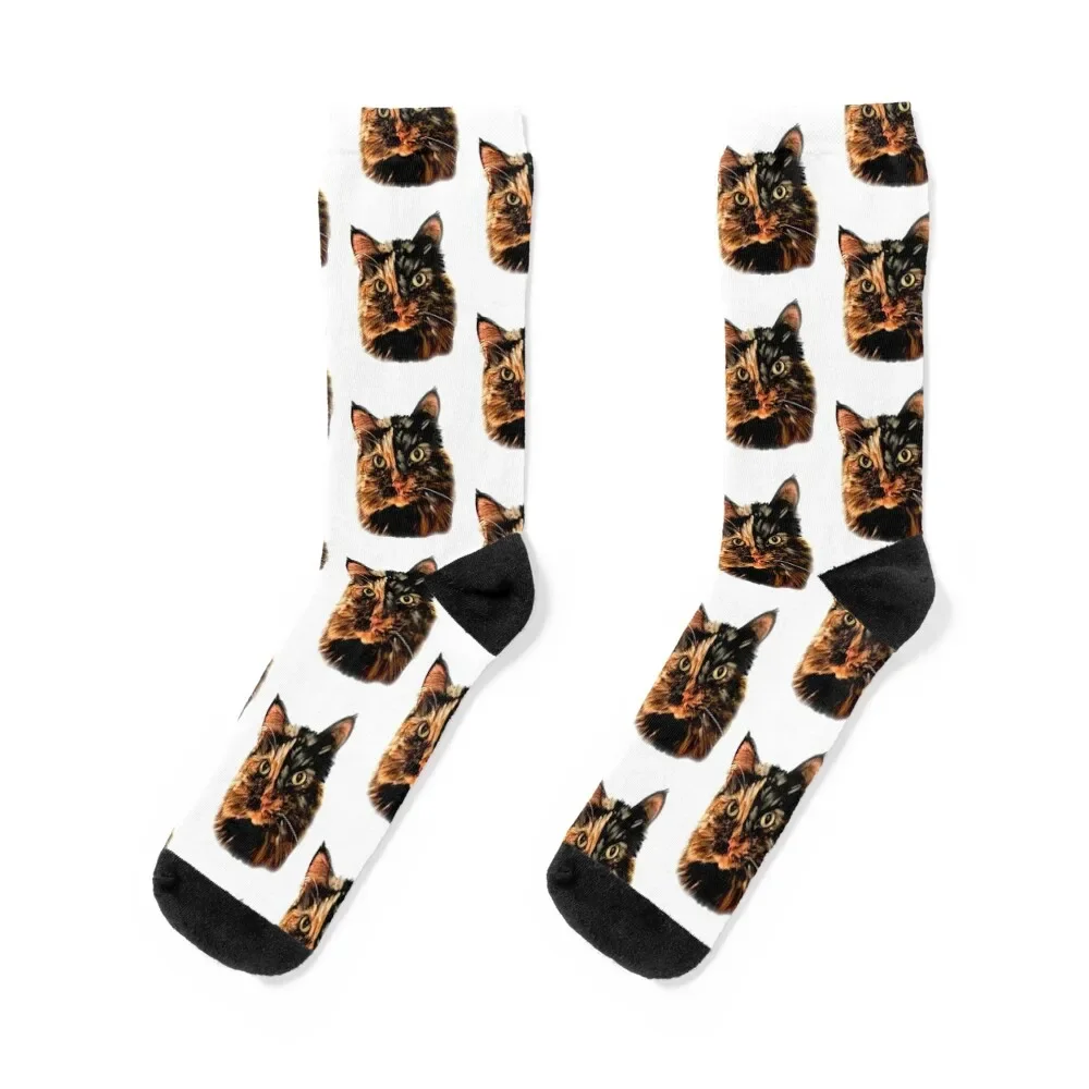 Tortoiseshell Socks professional running Non-slip cute Woman Socks Men's