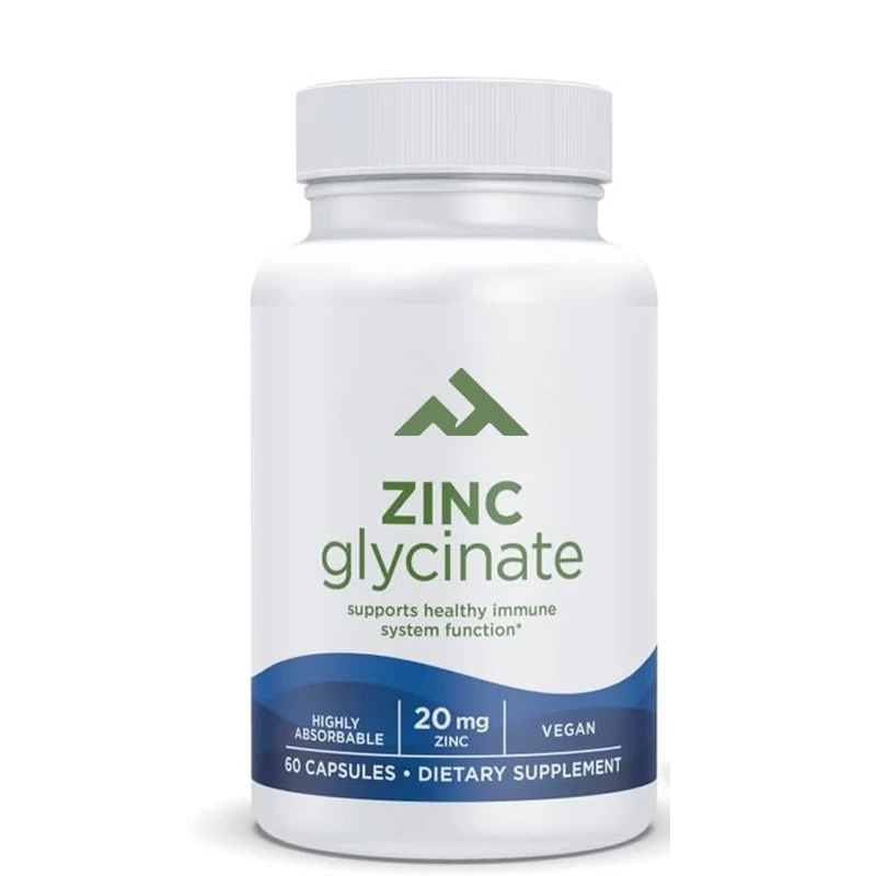 

Nordisk Zinc Glycine -60 Capsules -20mg High Absorption Zinc Glycine - Non GMO, Gluten Free, Vegan