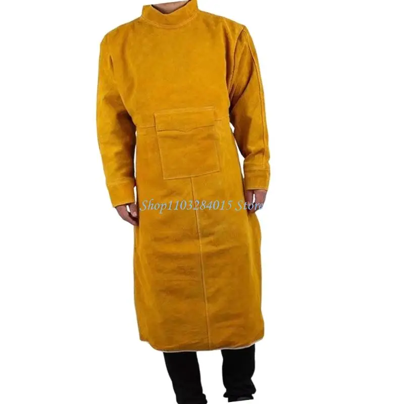 R6FF Apron Flame Resistant Heat Insulation for Welding Puncture Cut Defense