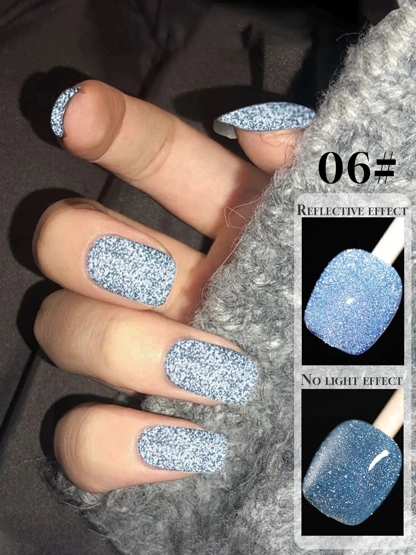 9 PCS Disco Diamond Gel Nail Polish 2025 Autumn and Winter Internet Celebrity Personalized Super Flash Diamond Nail Art Supplies