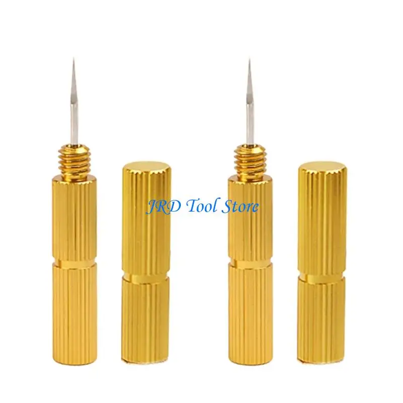 A2UD Professional Air Brush Nozzle Stainless Steel Tip With Aluminum Cleaning Needle