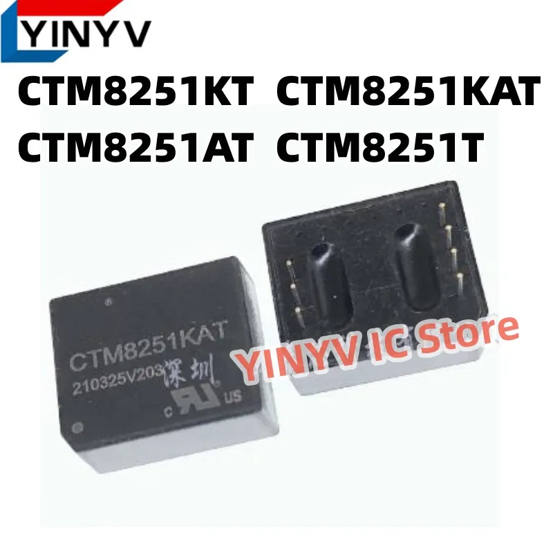 2 Stück CTM8251AT CTM8251T CTM8251KT CTM8251KAT CTM8251 DIP-7 CAN Isolierter Transceiver 100 % neu importiertes Original 100 % Qualität