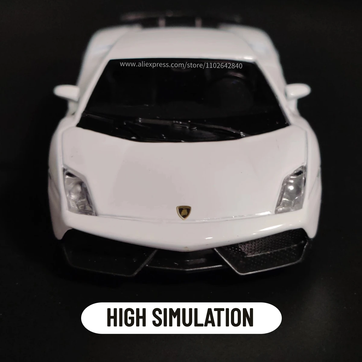 1:36 Car Model Lamborghini Gallardo Scale Metal Diecast Replica Home Office Interior Miniature Art Decoration Kid Boy Toy