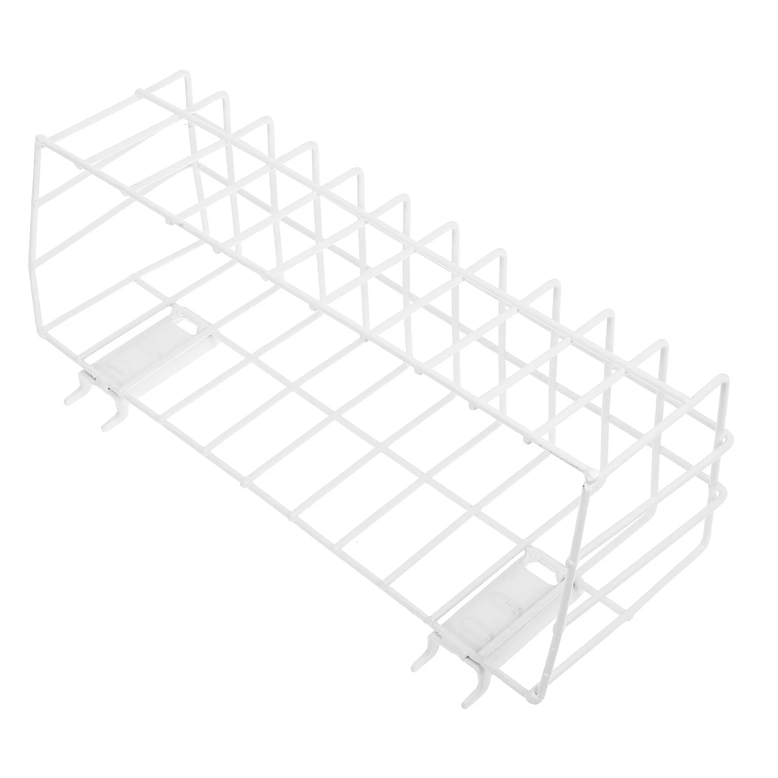 Small Bookshelf For Desk Book Organizer Wire Basket Hanging Shelf Storage Rack Scratch Resistant Lightweight Room Decor