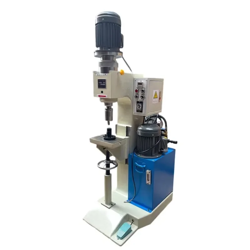 Small Hardware Auto Feeding Hollow PCB Circuit Board Clutch Plate Pneumatic Mini Eyelet Riveting Press Machine