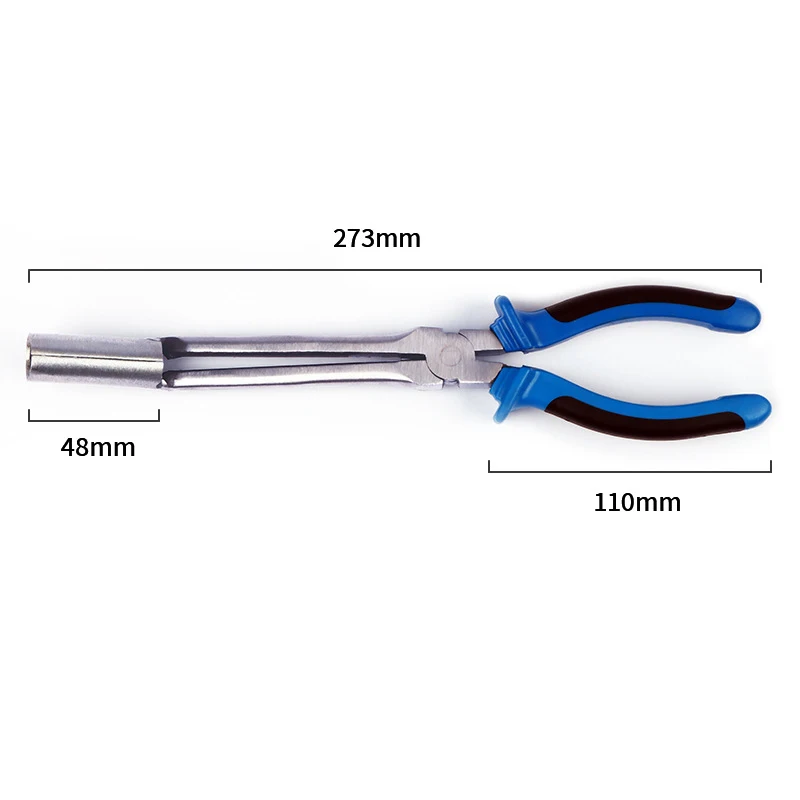 1PC Automobile Steel Cylinder Wire Pliers Clamp Spark Plug Puller Pressure Wire Pliers Car Motorcycle Repair Hand Tools