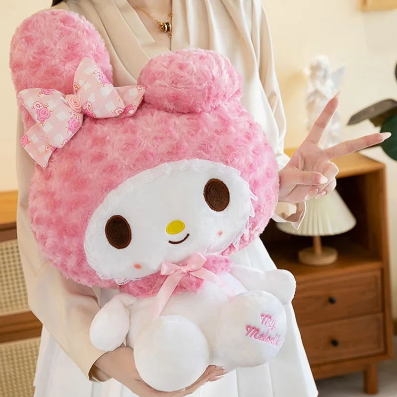 65CM Super Big Size Sanrio Kawaii HelloKitty My Melody Stuffed Animal Plushies Cartoon Pillow Doll Children's Holiday Gift