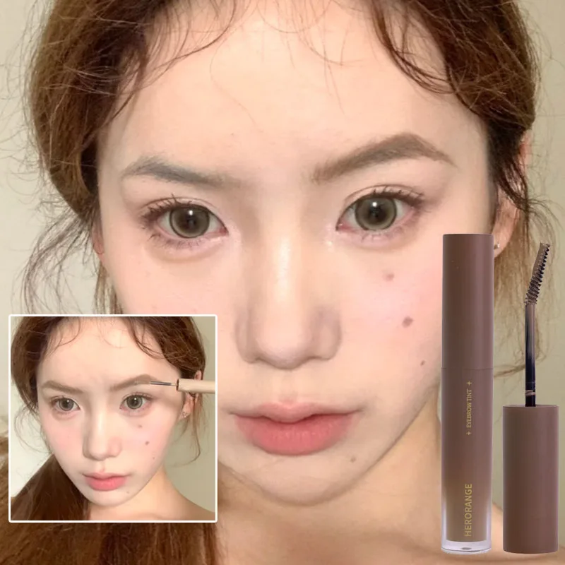 5 kleuren Wenkbrauw Kleurstof Crème Waterdicht Blijvende Natuurlijke Wenkbrauw Gel Verf Matte Brow Tattoo Tint Mascara Make-Up Enhancer Cosmetica