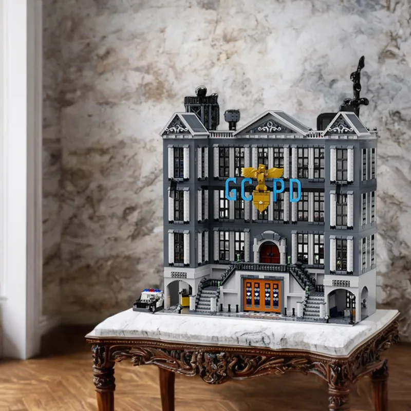 

6803PCS MOC Arkham: Assault on GCPD Modular buildings Creative building blocks OrnamentsEducational toys gifts