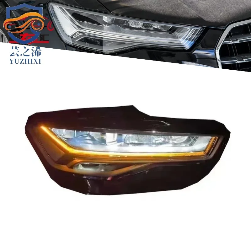 

Fit For Audi A6 Headlight 2016-2018 A6 Avant 40 TFSI Headlights Full LED Headlight Assembly A6C7 Headlamp 4G0941033H 4G0941034H