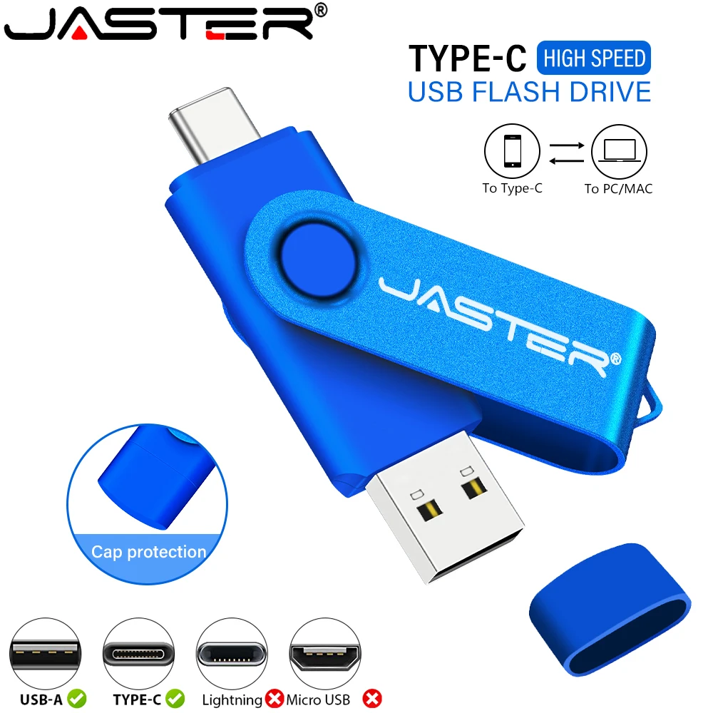 

Флэш-накопитель Type-C OTG USB 2.0, 64 ГБ, 32 ГБ, память для смартфона, мини-USB-накопитель, 128 ГБ, 216 ГБ, 8 ГБ, тип-C, двойной двойной разъем