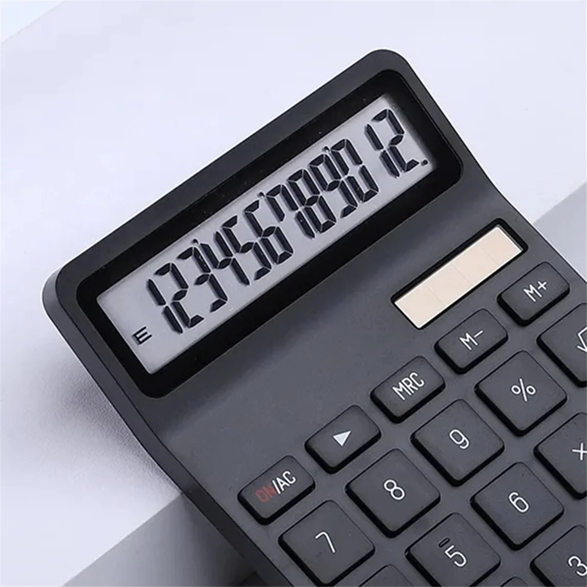 

Практичный солнечный калькулятор с двойным блоком питания, 12 цифр, инструменты для дома, офиса, школы, финансового учета