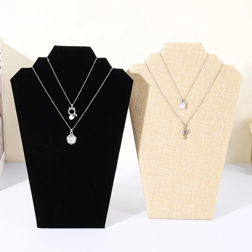 New Velvet Jewelry Display Stand Irregular Shape Black Holder Stand Home Organizing Shelf Jewelry Shop Window