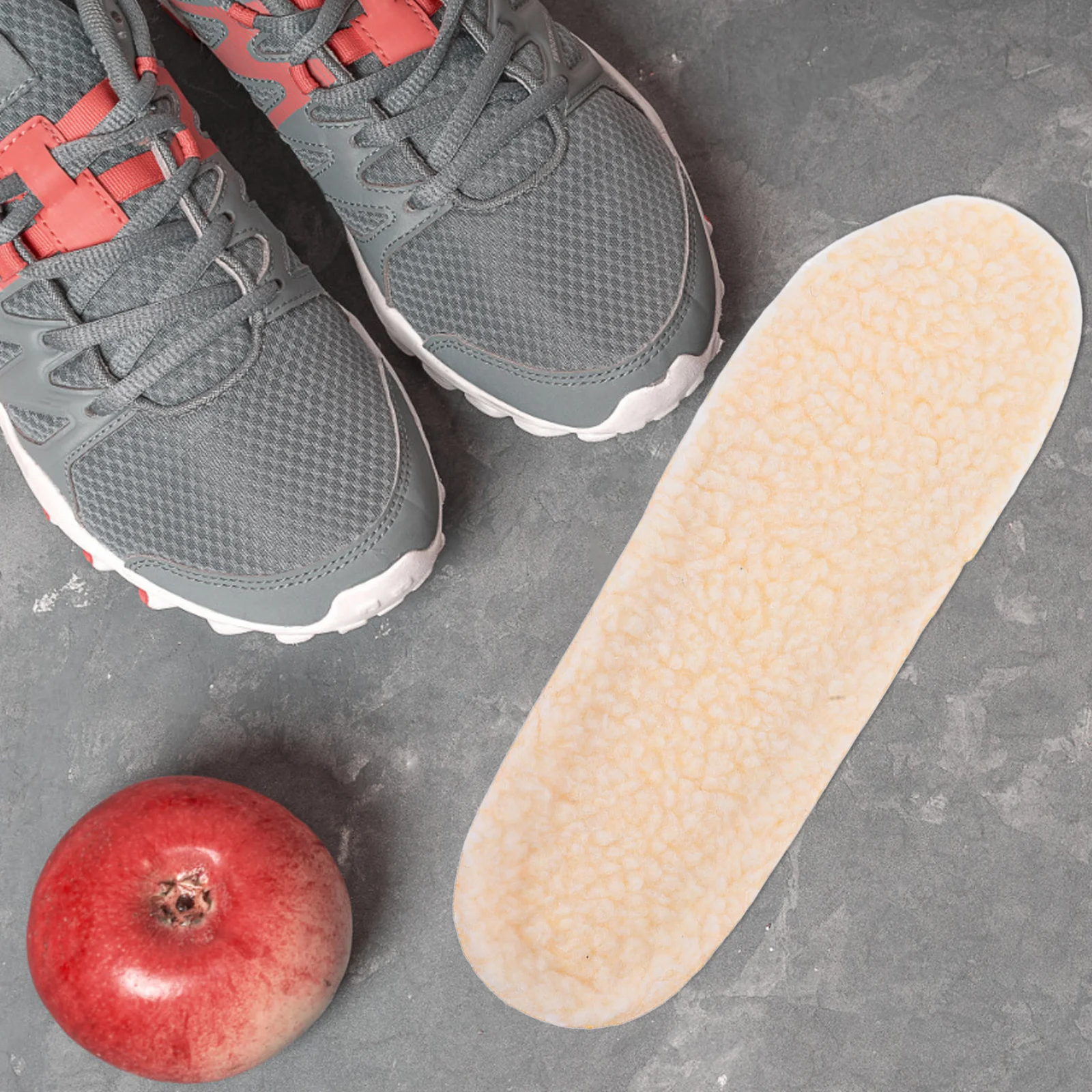 

2Pair Soft Warm Insoles Breathable Thickened Shoe Inserts Non Slip Shoe Insoles for Casual Boots Autumn Winter Use