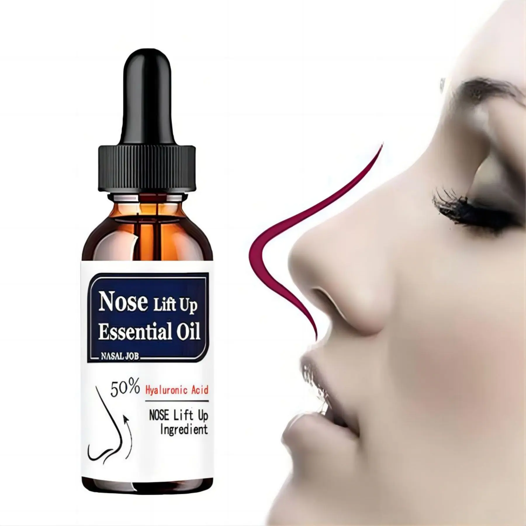 Tightening beauty shaping care massage essential oil fine nose lifting lavender oil