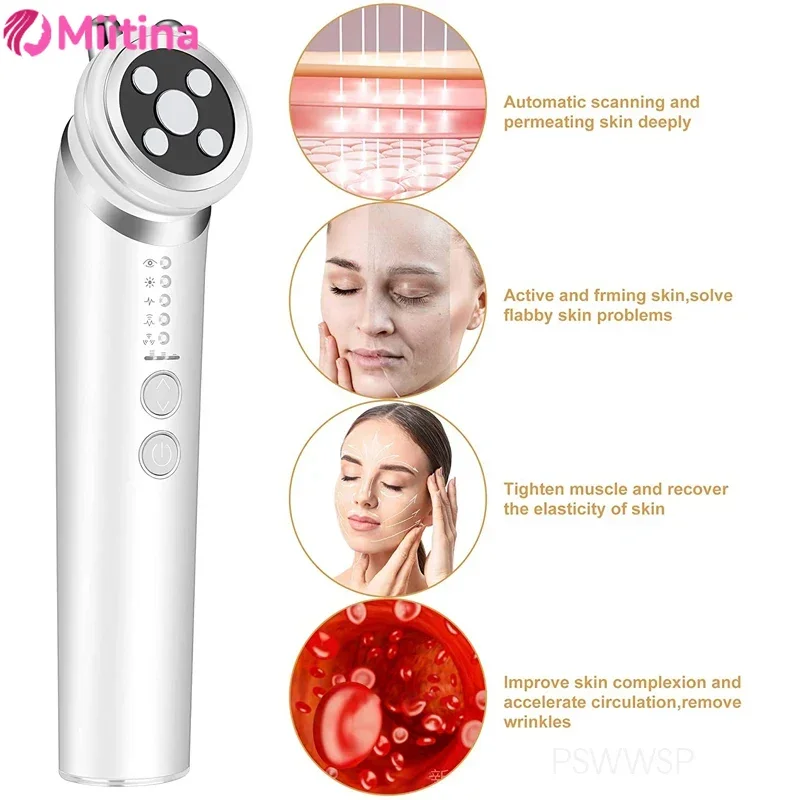 Beauty Device, Facial Lifting and Firming Massager, Facial Cleansing Device, Facial Introduction Device, Light Nasolabial Chart