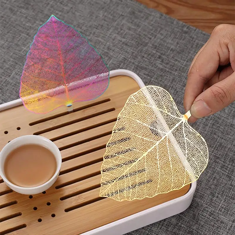 Leaves Shaped Tea Strainer Leaf Tea Filter Maple Bodhi Leakage Kung Fu Tea Infusers Stainless Steel Hollow Out The Leaves Filter