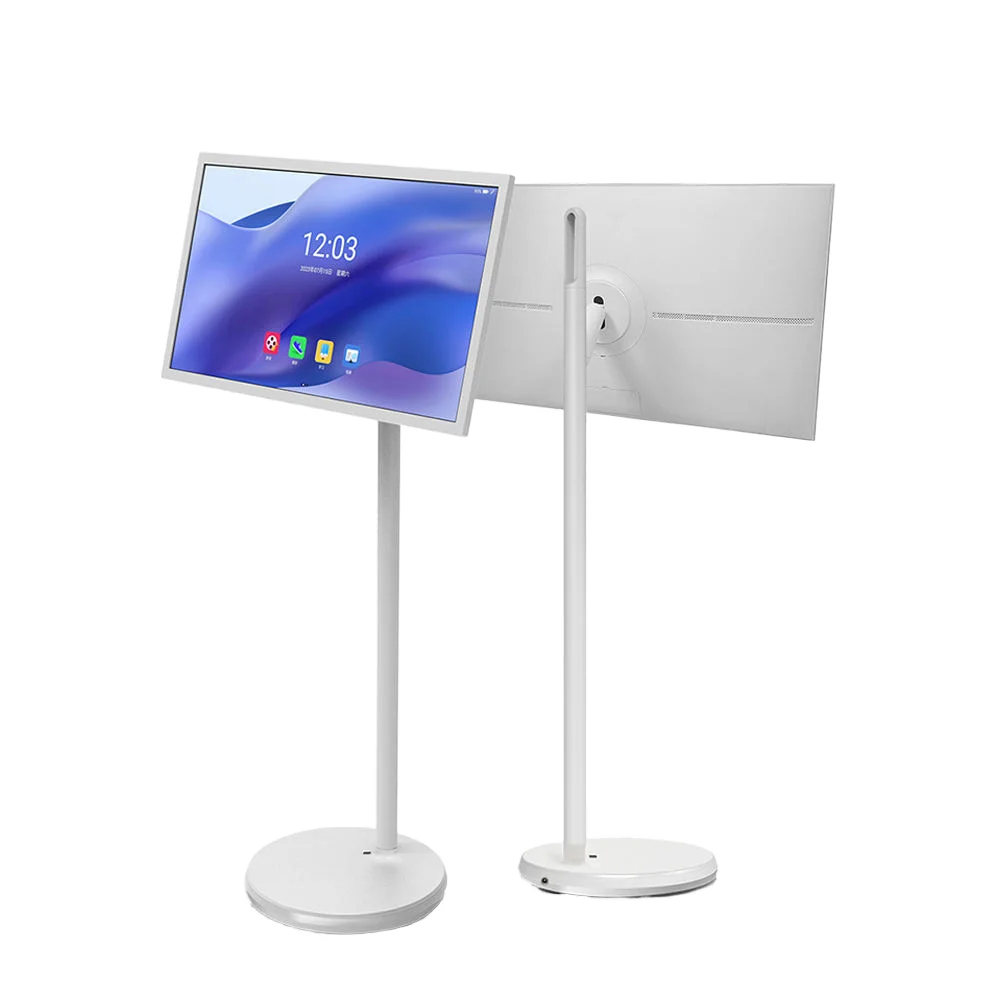 21.5 Inches Portable Smart Android TV Tablet LED Backlight White Cabinet In-Cell Touch Full HD 60Hz 1920x1080 USB Interface Wide