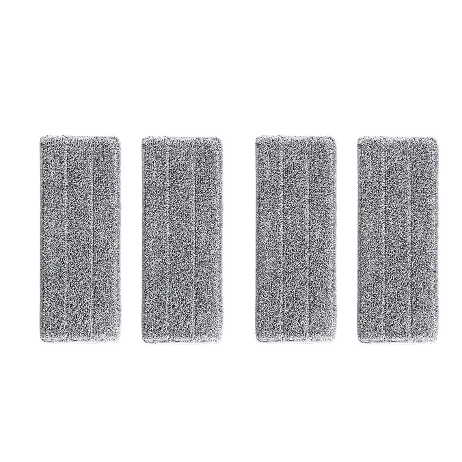 4 Pack Mop Pads Wet Dry Microfiber Mop Cleaning Pad Mop Refills Replacement Heads For Most Spray Mops And Reveal Mops