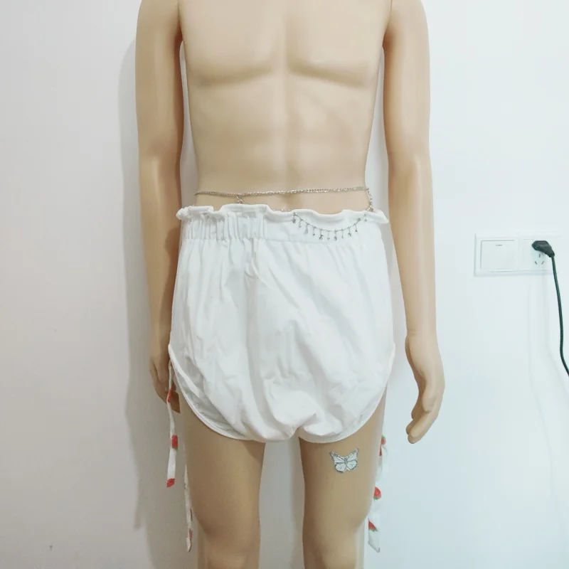 

Sexy Men Adult Baby Printed Diaper Cover ABDL Waterproof Reusable Special Need Couple Diaper pants DDLG Sissy Panties