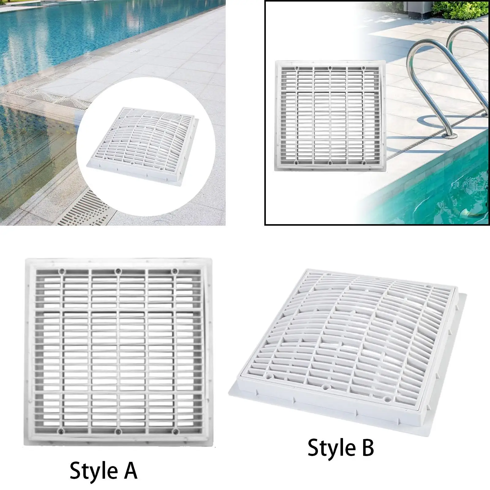 Swimming Pool Drain Cover SPA Pool Swimming Pool Accessory Floor Drain Cover