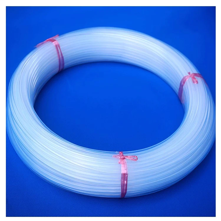 أنبوب PTFE نظيف طبي زيبرا te خرطوم فلون الأنابيب ارتفاع درجة الحرارة نقل الغاز أنبوب PTFE بطانة خرطوم PTFE واضحة