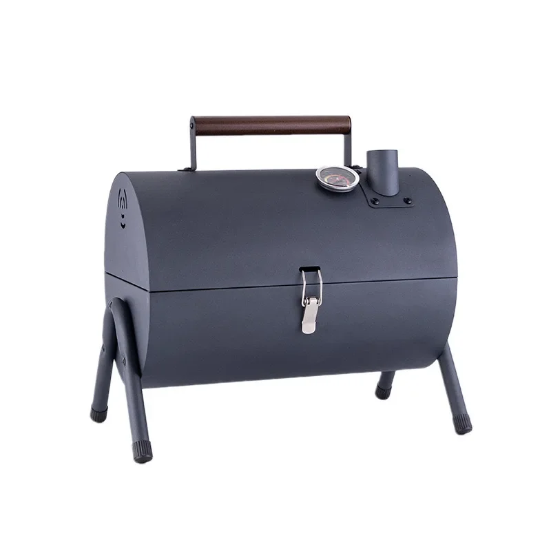 

Outdoor Portable BBQ Grill Household Double-sided Charcoal Indoor Portable Fireplace Camping BBQ Equipment Tools